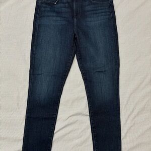 Joe's Jeans Flawless The Icon Mid Rise Skinny Ankle Jeans Sz 33 Blue